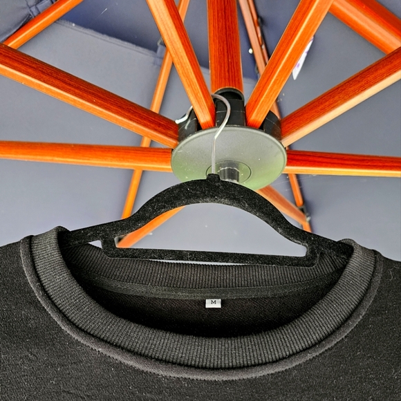 Women's Witches Brew Coffee Company Sweatshirt black white Sz M Like New - Picture 6 of 13